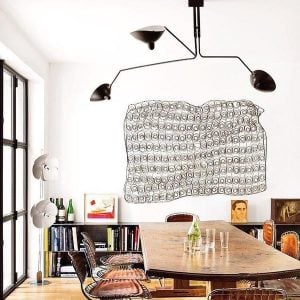 Serge mouille ceiling lamp