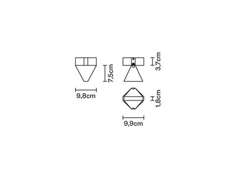 Tripla Ceiling light
