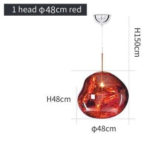 Melt pendant light