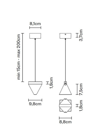 Tripla Pendant Lamp