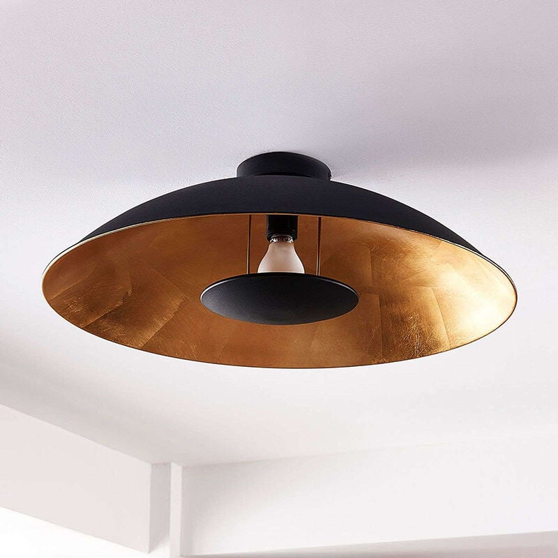Modern Black-Golden Ceiling Light