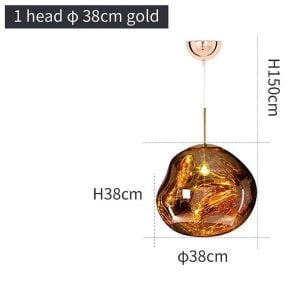 Melt pendant light