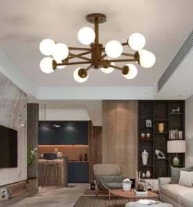 LIGN Wooden Molecular Light