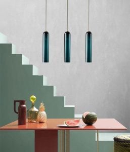 Glass wall sconce/pendant lamp