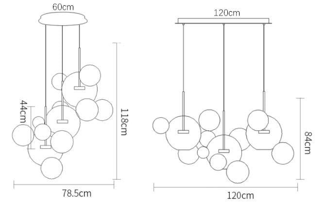 bolle pendant light