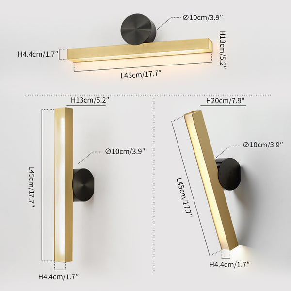 Cale wall lamp